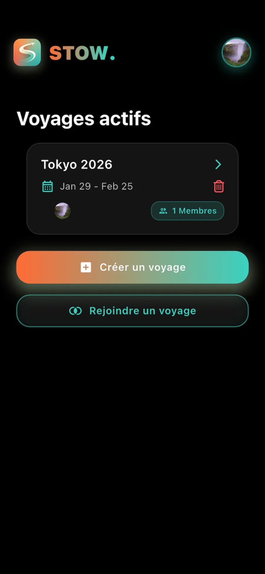 The core: shared trips